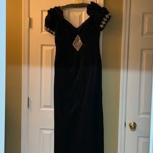 Black evening gown for extra special occasion!